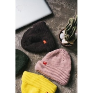 NordicFrost Black Quilted Trapper Hat with Pom-pom